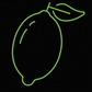 Custom "Lime" neon sign