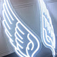 Angel Wings Neon Sign Standing