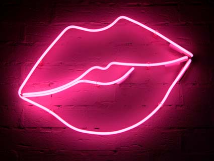 Lips Neon Sign