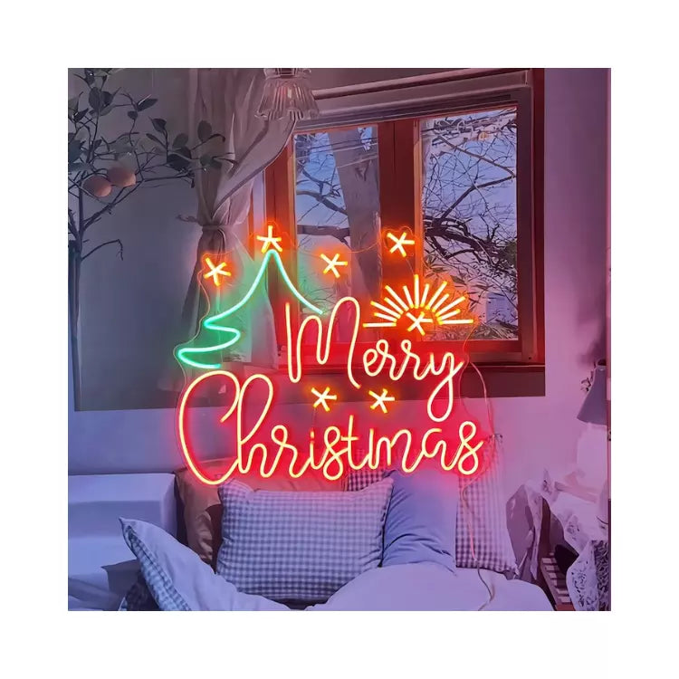 Merry Christmas Neon Sign