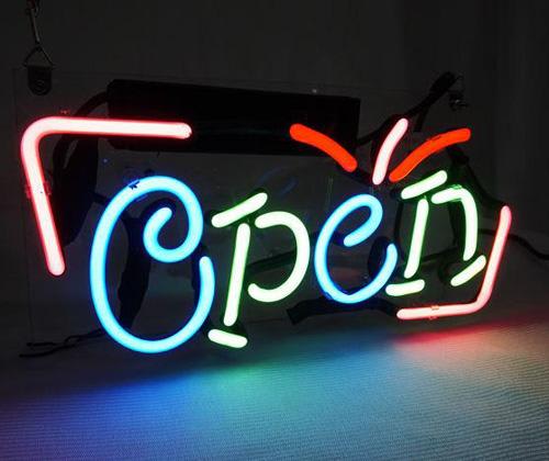 Multi-Color Neon Open Sign Neonsignly