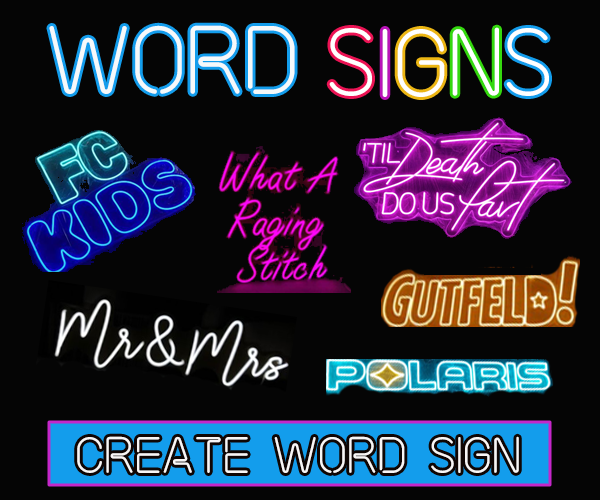 Neon Led Word Signs Custom Neon Signs – NeonSignly.com