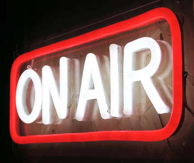 On Air Neon Sign