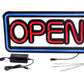 Open LED Neon Sign Horizontal & Vertical Designs