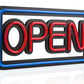 Open LED Neon Sign Horizontal & Vertical Designs