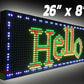Outdoor LED Sign 26" x 8"