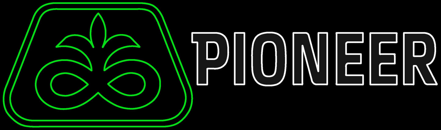 PIONEER LOGO LED Signs Neon Light Stereo Car Audio Hanging Garage