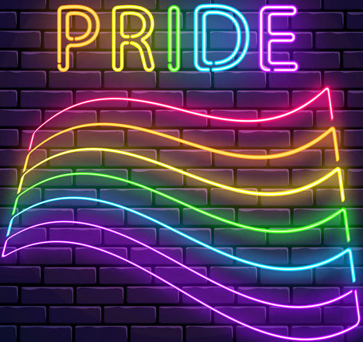 Pride Flag Neon Sign
