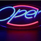 LED Neon Open Sign with 12V ultra bright led neon light tubes