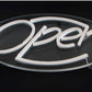 LED Neon Open Sign with 12V ultra bright led neon light tubes