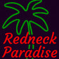 Redneck Paradise Neon Sign Mock Up