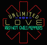 rhcp neon sign