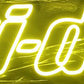 ski-doo neon sign