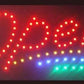 Small Italic Font Open LED Sign