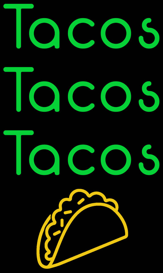 Tacos Neon Sign