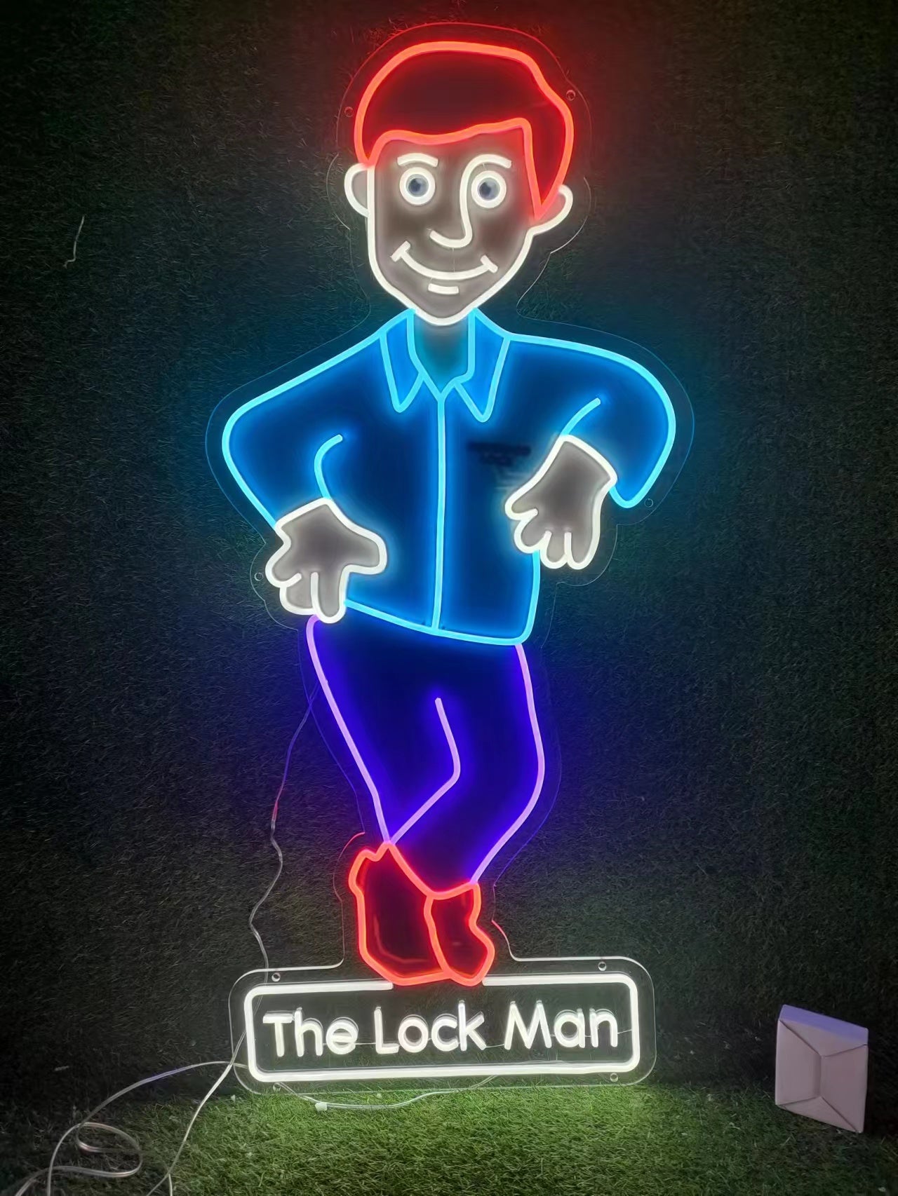 The Lockman Neon Sign